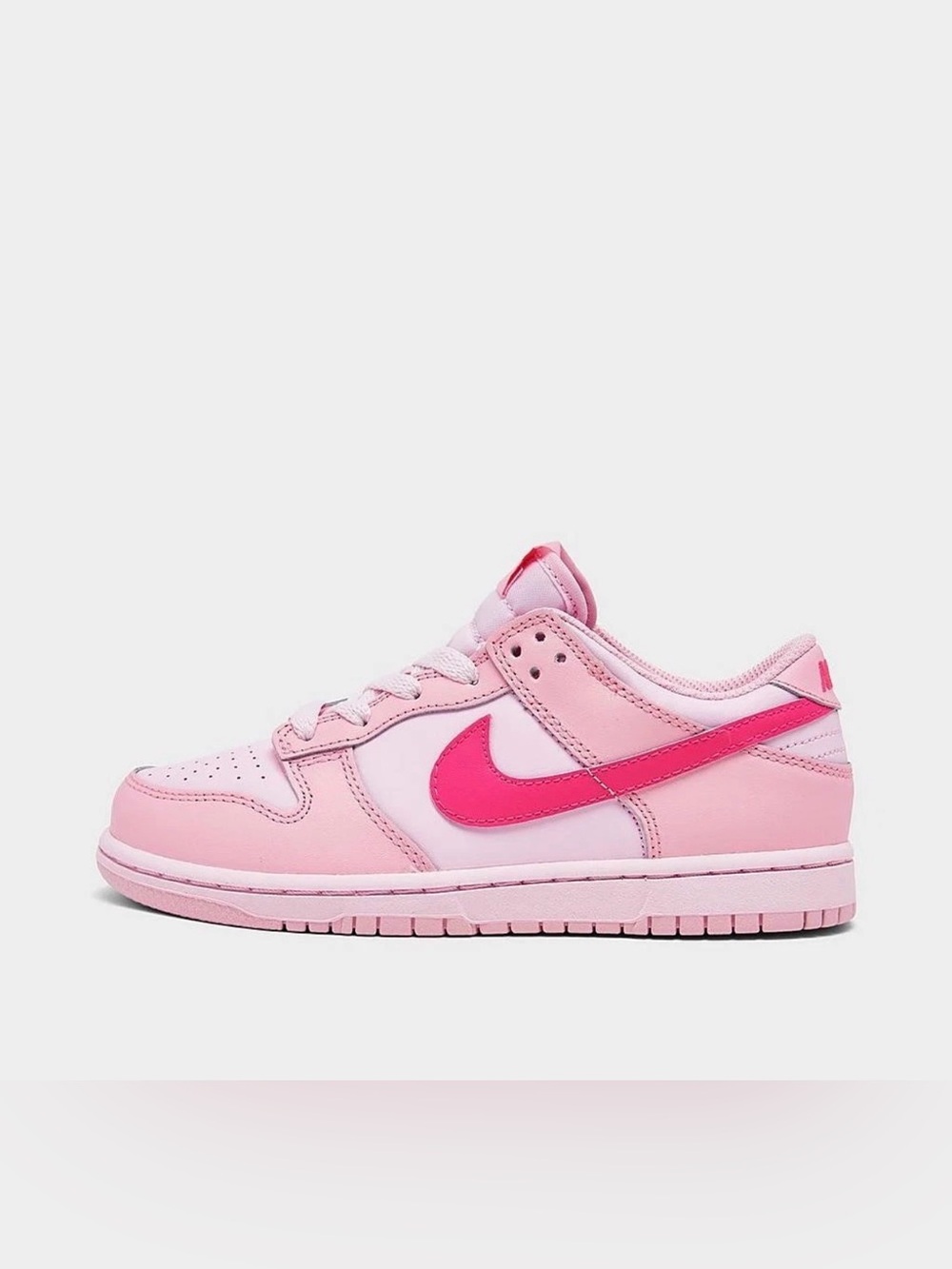 NIB Little Kid PS Nike Dunk Low  DH9756 600 Triple Pink